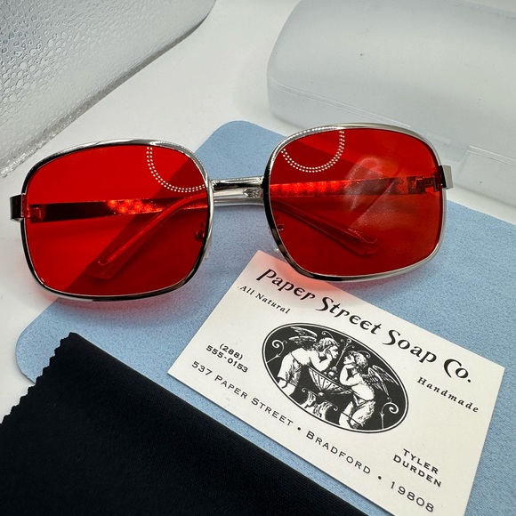 PSS Paper Street Shades Tyler Durden Fight Club NEW Oliver Peoples 523 Brad Pitt - Picture 13 of 17